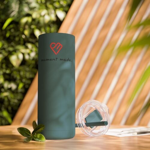 Moment Made 20oz Skinny Matte Tumbler | Stylish Drinkware for Everyday Use - Image 15