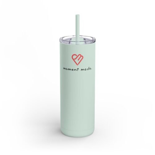 Moment Made 20oz Skinny Matte Tumbler | Stylish Drinkware for Everyday Use - Image 2