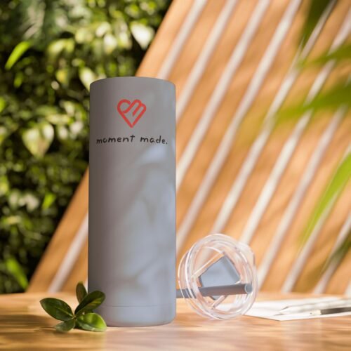 Moment Made 20oz Skinny Matte Tumbler | Stylish Drinkware for Everyday Use - Image 20
